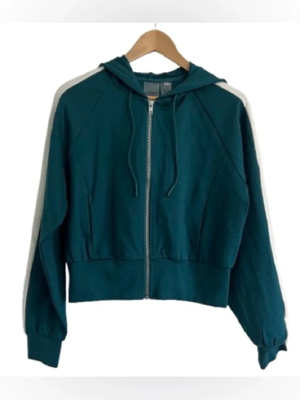 NWT l*space Back To Back Jacket in Deep Teal-Cream Size Small